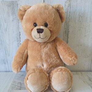 Build A Bear Brown Tan Teddy Bear Plush Stuffed Animal Toy 16"